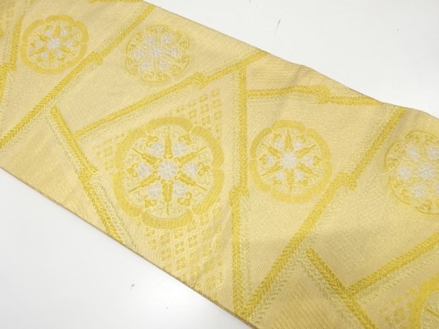 JAPANESE FUKURO OBI / SAGANISHIKI / WOVEN FLOWER CREST